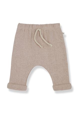 Nude cotton-blend Alain pants 1+IN THE FAMILY KIDS | ALAINNUDE